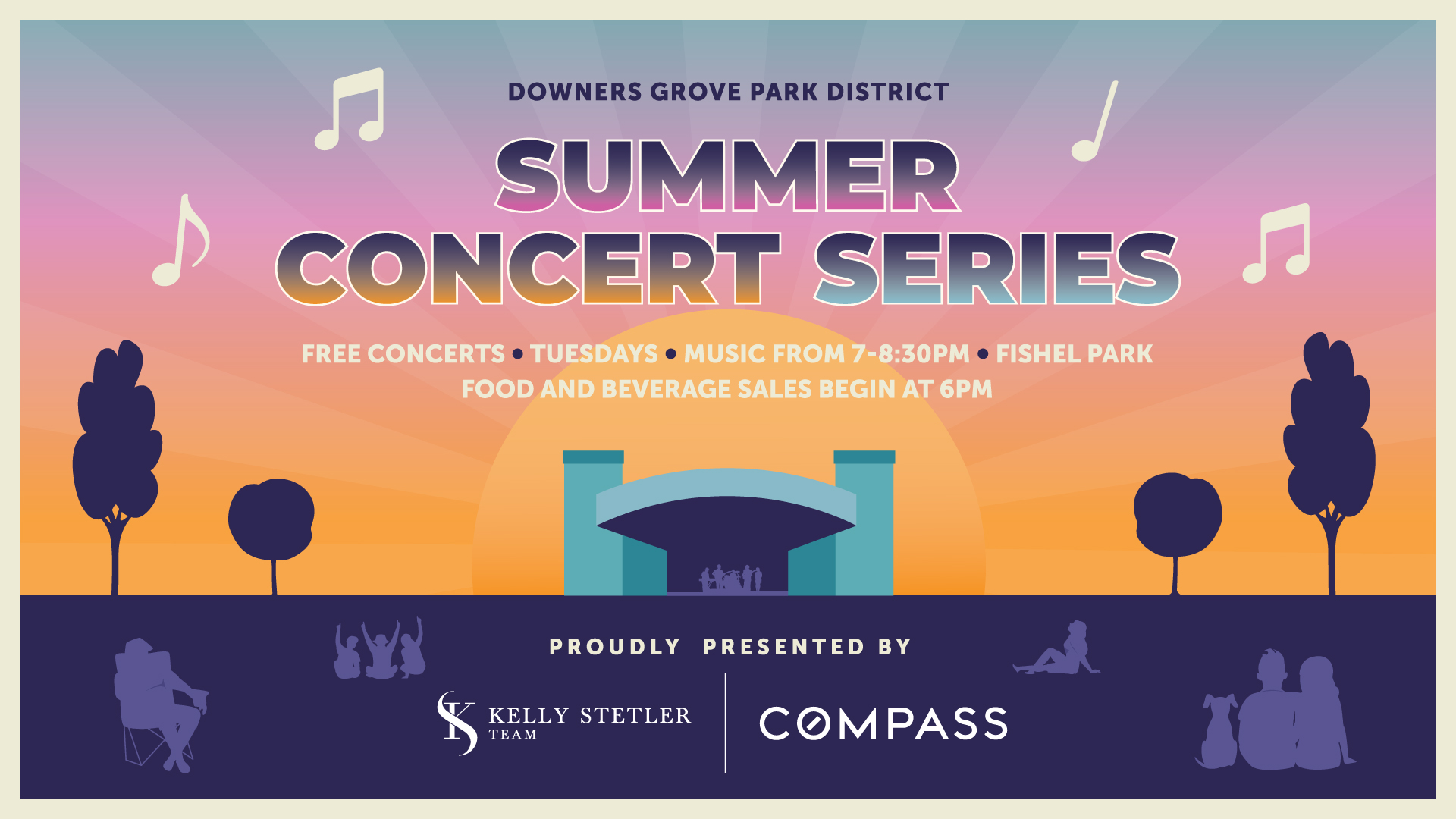 Summer Concert Series Downers Grove Park District